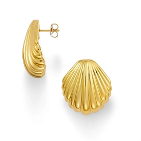 ANNI LU Ocean Treasure Øreringe, Guld